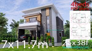 Elegant duplex house designs with best exterior. House Design Plans 7x11 7 Shed Roof Pdf Full Plans Samhouseplans
