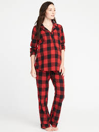 Buffalo Plaid Maternity Pajamas Size Medium Maternity Clothes Fashionable Maternity Pajamas Maternity Christmas Pajamas