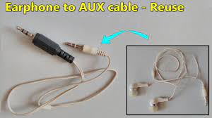 This is just how to show how to splice the two. Earphone To Aux Cable Make Reuse Simple Tricks Youtube