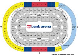 Us Bank Arena Cincinnati Seating Chart With Rows And Seat