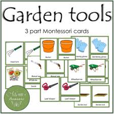 Check spelling or type a new query. Garden Tools Montessori Flashcards By Mom S Treasure Tpt