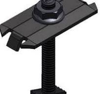 UNIRAC SM Mid Clamp Black Stainless Steel (Pack of 20)