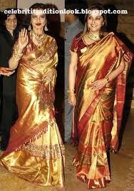 Rekha And Jayaprada In Silk Saree Saree Trends Indian Saree Blouses Designs Bollywood Designer Sarees