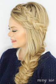 The complete undercut braid is one of the trendiest hairstyles of our time. Dutch Fishtail Side Braid