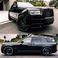 Murked Out 2019 Rolls Royce Cullinan On 24 Forgis By Platinum Group Rollsroyce 24s Rollsroycecullinan Bomb Rolls Royce Cullinan Rolls Royce Classic Cars