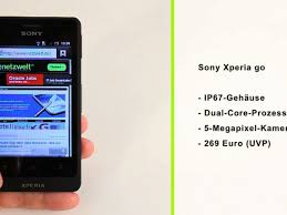 Sony Xperia go im Test
