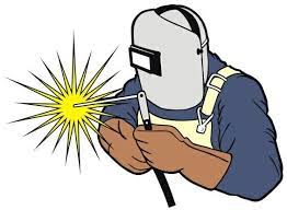 Clipart Man Welding 90 Clip Art Art Block Graphic Illustration