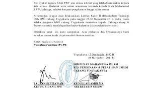 Contoh surat pengunduran diri organisasi. Contoh Surat Delegasi Hmi Cute766