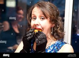 Undignified woman hi-res stock photography and images