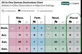 german adjective endings your essential guide