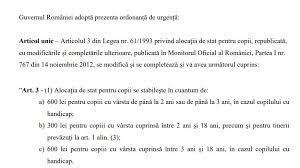 Acte necesare obtinerii alocatiei de stat. Cresterea AlocaÅ£iei Cu 20 Din August In SedinÅ£a De Guvern De AstÄƒzi Financial Intelligence