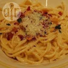 Spaghetti With Garlic Cream Sauce Recipe Pasta Dishes Spaghetti Dishes