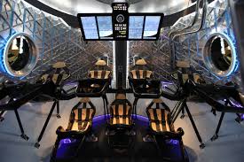 The Interior Of The New Spacex Dragon V2 Spacecraft Space