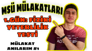 Msu Mulakatlari 1 Gun Fiziki Yeterlilik Testi Hava Harp Okulu Mulakat Anilarim 1 Msu Msu2020 Youtube