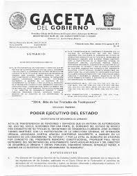 PODER EJECUTIVO DEL ESTADO