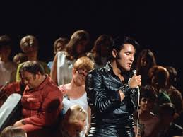 Elvis presley hound dog contoured/fitted style fabric face mask with optional nose bridge wire & filter pocket. Elvis Presley Style Icon 40 Years On British Vogue British Vogue