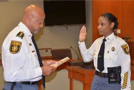 Dekalb County Sheriff Jeffrey L Mann Has Appointed A New Second In Command Morris Brown Alumna Melody M Maddox Was Swor Dekalb County Dekalb County Sheriffs