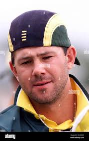 Cricket Ricky Ponting Stock Photo