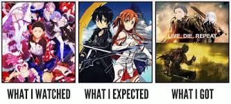 Re Zero Watched Expected Got Gif 9gag