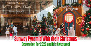 Welcome to sunway pyramid's facebook page where you will get the latest updates and buzz Sunway Pyramid With Their Christmas Decoration For 2020 And It Is Awesome Everydayonsales Com News