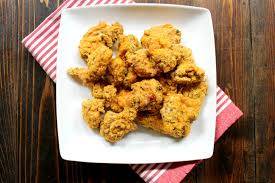 Best of all, there's no additional oils or fats there's no point in oven frying anything if it's drizzled with a ton of oil, you may as well deep fry it. Dairy Free Keto Baked Fried Chicken Nuggets Health Home Happiness