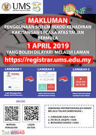 Menggantikan sistem kehadiran tradisional dengan teknologi face recognition. Makluman Penggunaan Sistem Rekod Kehadiran Kakitangan Secara Atas Talian