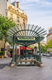 Art Nouveau Paris Metro Station Paris Metro Stations Paris Metro Paris