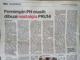 Namun pada pilihan raya kecil (prk) dun semenyih kali ini. Rencana Rupanya Pemimpin Ph Masih Dibuai Nostalgia Pru14 Berita Parti Islam Se Malaysia Pas