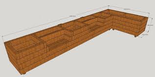 The raised garden box perimeter does. Les Mable S Raised Beds With Bench Seats From New Railway Sleepers
