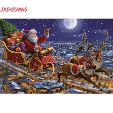 Holding the hand of the infant savior, santa looks down upon baby jesus in awe. Christmas Future Young Santa And Deer Counted Cross Stitch Pattern Holiday Dreams Santa In Training Baby Reindeers With Mini Santa Sewing Fiber Craft Supplies Tools Deshpandefoundationindia Org