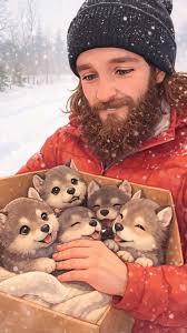 Wolf Family Rescued #wolf #rescue #wholesome #puppy