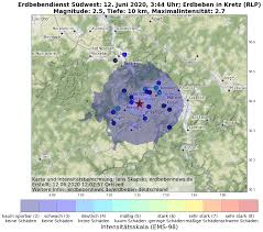 Deshalb gibt es bereits seit 1982 eine. Leichtes Erdbeben In Der Eifel Erdbebennews