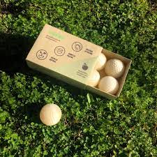 Biodegradable golf balls are available for wholesale. Six Biodegradable Golf Balls With Apple Seeds The Green Birdies