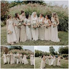 Glam Mismatched Bridesmaid Dresses Indiana Wedding Wedding Photography Indianapolis Wedding Photographer