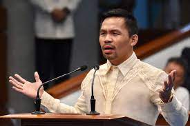 Senator manny pacquiao 39 s final message to keith quot one time quot thurman do your best. Pacquiao Residence On Lockdown After Viral Video With Pimentel