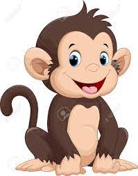 Cute Monkey Cartoon Monkey Illustration Cartoon Monkey Monkey Drawing