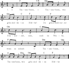 O Tannenbaum Musik Lernen Lied Notenblatter Fur Piano