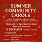 Sumner Community Carols - Matuku Takotako: Sumner Centre 14/16 Wakefield Ave, Sumner Event Image