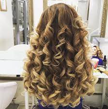 Pin By Valentina Tudor On Hairstyles Big Curls For Long Hair Hair Styles Blonde Hair Designs