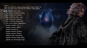 Final fantasy 15 inal fantasy xv iris nud mod. Final Fantasy Xvs Title Screen Survey Wants To Hear Your Suggestions For Story Content Xboxachievements Com