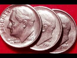 1985 1986 1987 Dimes Look For Misplaced Mint Marks Youtube Rare Coins Worth Money Valuable Coins Coin Collecting