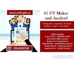 Cv Maker And Analyst 0508200128 Proficiently Crafted Cv Writing In Uae Cv Maker Job Ads Editing Writing