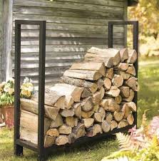 Outdoor Metal Firewood Rack Outdoor Firewood Rack In Exterior Remodeling Category Firewood Storage Wood Storage Sheds Firewood Storage Outdoor