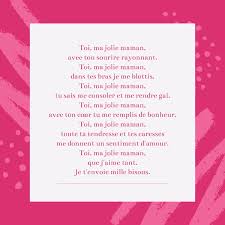 Une collection de poèmes qui expriment l'amour que nous avons pour nos mères à l'occasion de la il n'y a pas besoin d'être petit, pour réciter un poème à sa maman. Poemes Fete Des Meres Maternelle A Telecharger Gratuit