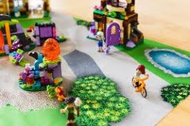Tolle Spiel Matte Lego Friends Und Lego Elves Erwachen Fast Zum Leben Lego Spielmatte Lego Sets