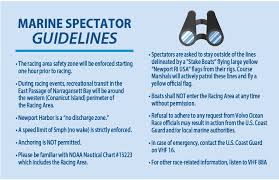 marine spectator guidelines newport this week