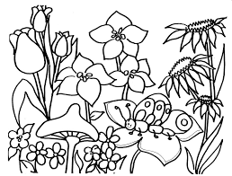 Spring flowers sheets to print. Free Spring Coloring Pages Free Printable Coloring Pages Free Coloring Library