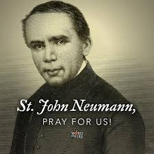 St. John Neumann, great missionary...