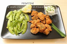 Mettete a bagno nel latte i fegatini di coniglio per almeno 2 ore. Fegatini Di Coniglio Croccanti Con Baccelli Di Piselli Cucinando Con Gioia