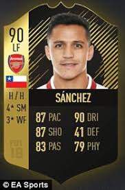 Modo carrera jugador alexis sanchez capitulo 33 fifa 17 el. Fifa 18 Totw 6 Sanchez Mahrez And Handanovic Feature Daily Mail Online
